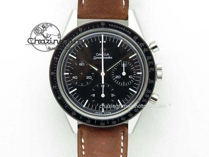 0501 Planet Ocean 39.5mm Black Ceramic Bezel SS VSF 1:1 Best Edition Black Dial on SS Bracelet A Stretchable 7890